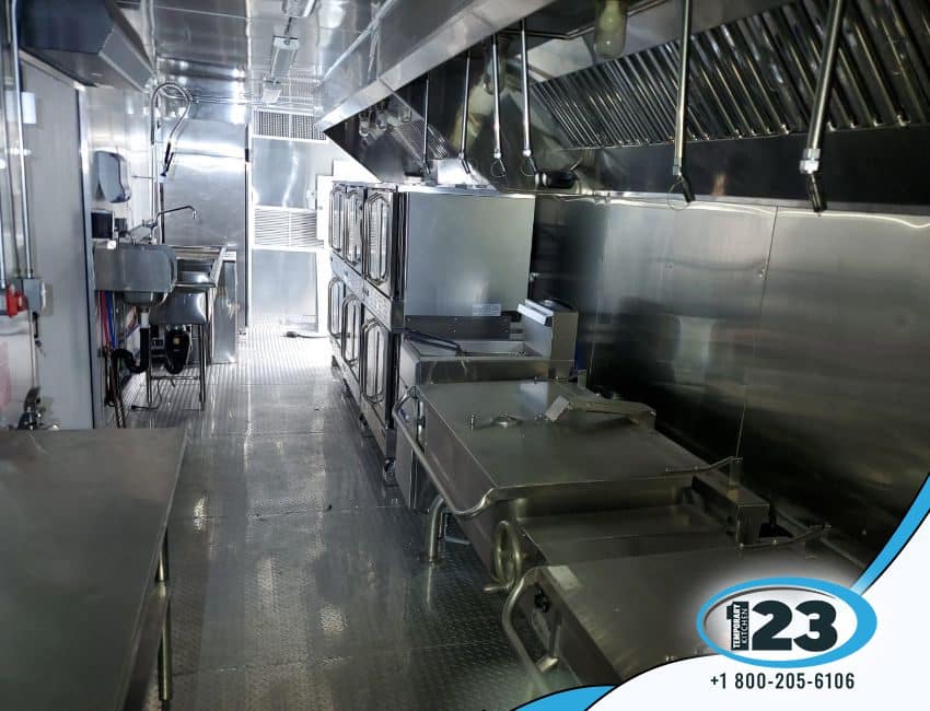 26ft Military Bulk Kitchen: Temporary123 equipment reference
