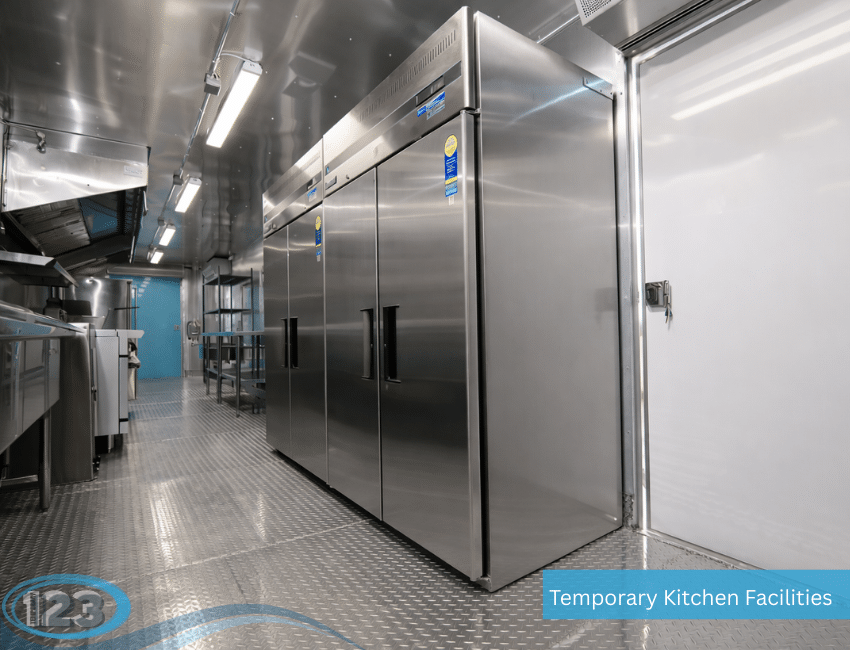Mobile Kitchen Trailer Rental: Temporary123 equipment reference