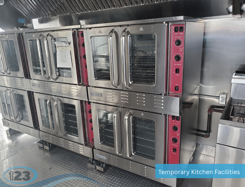 Mobile Kitchen Trailer Rental: Temporary123 equipment reference